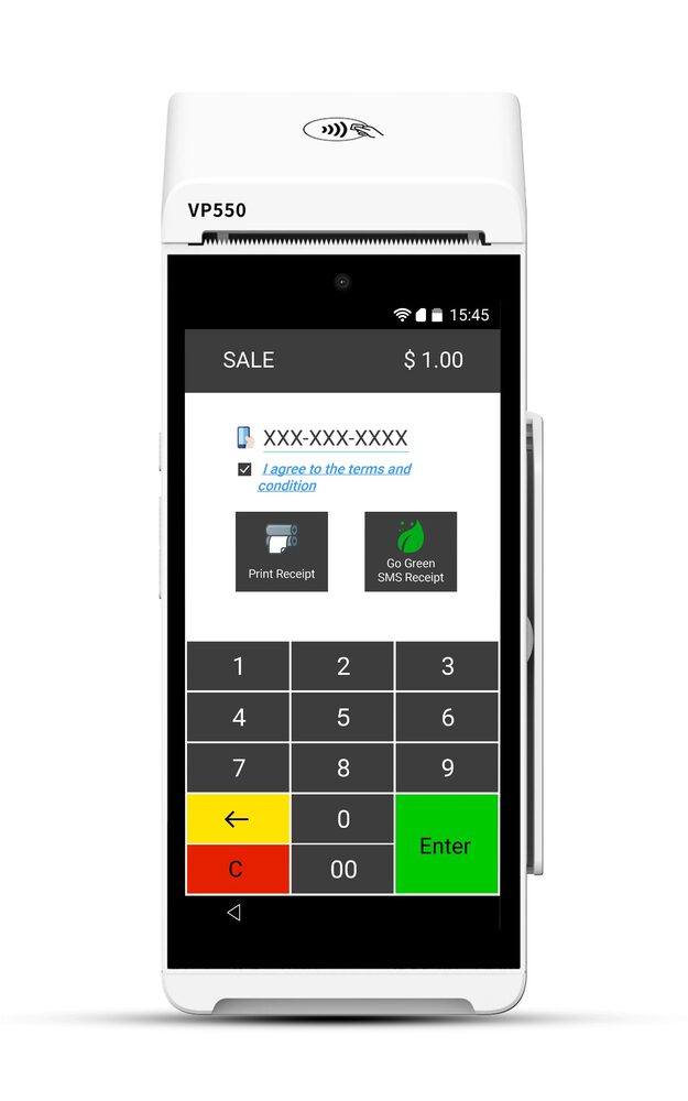 Valor VP550 smart terminal
