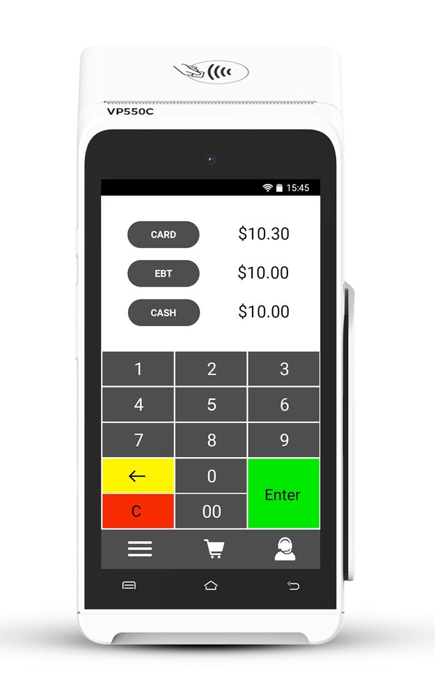 Valor VP550C countertop POS devices